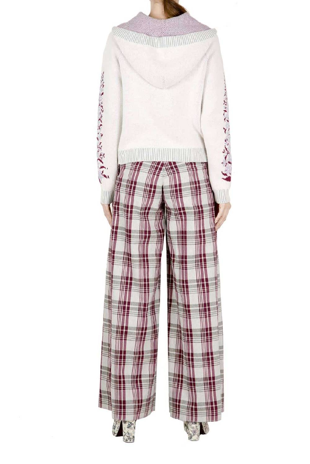 Luisa Beccaria Cardigan con cappuccio in cashmere Negozi Online