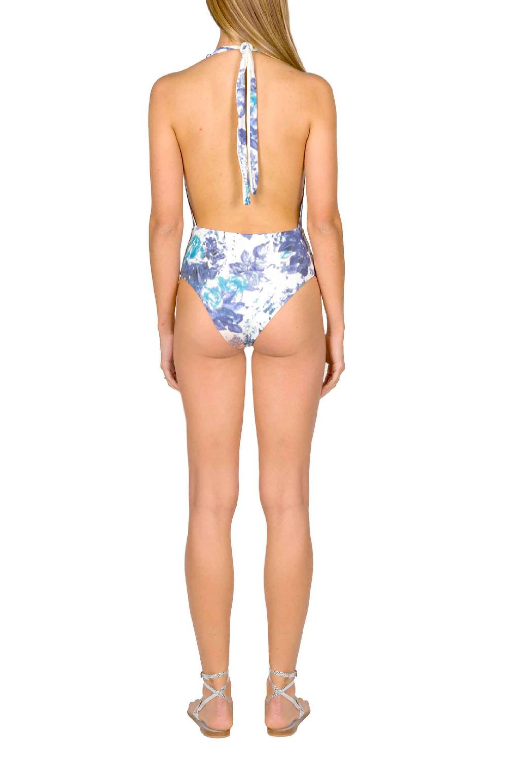 Luisa Beccaria Costume Capri con scollo all'americana Vendite Flash