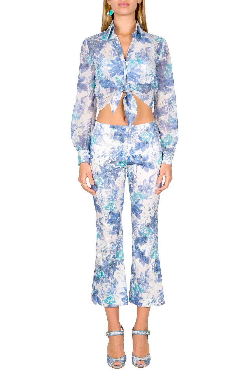 Luisa Beccaria Camicia Capri allacciata 2025