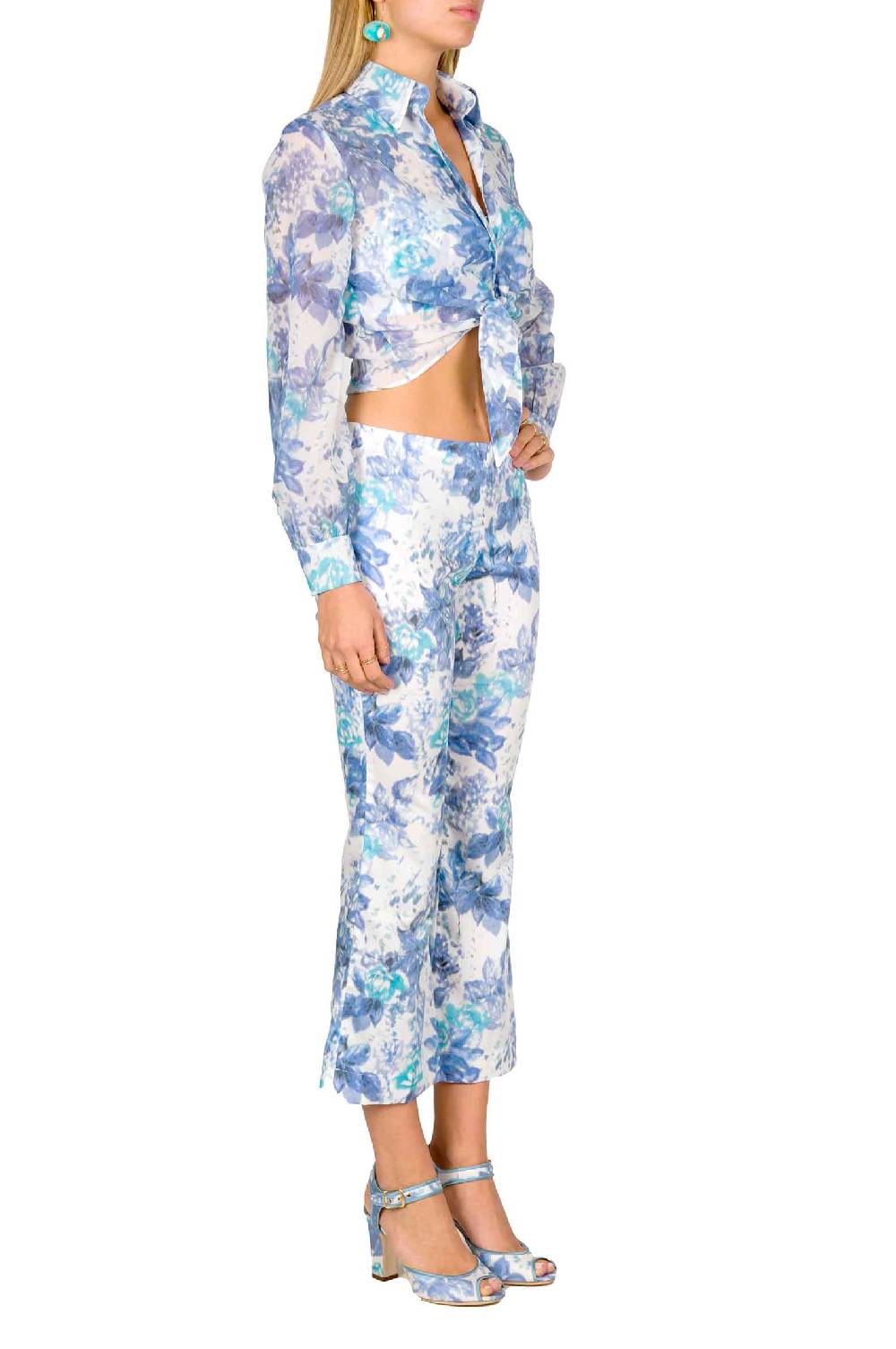 Luisa Beccaria Camicia Capri allacciata 2025