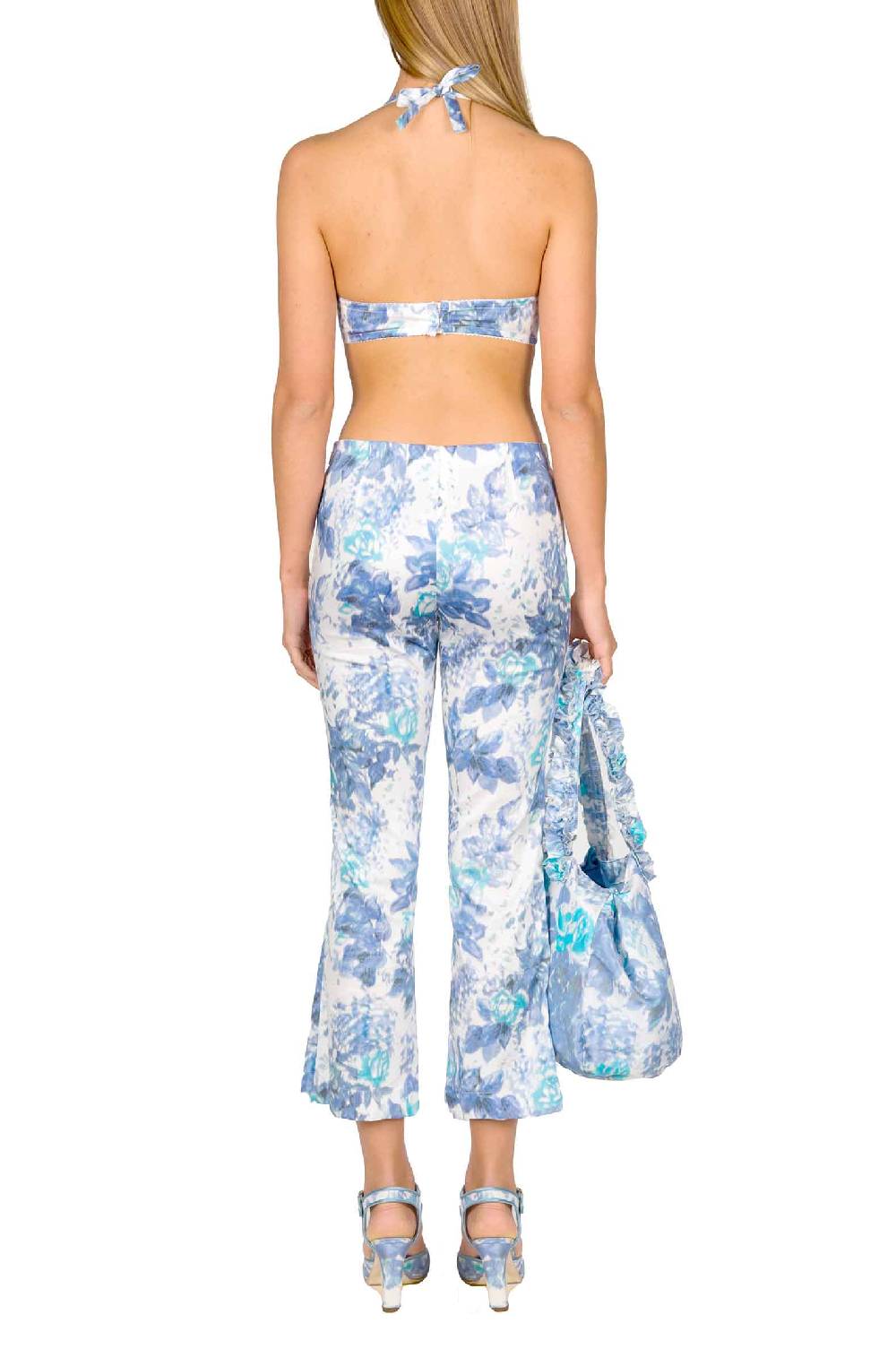 Luisa Beccaria Pantaloni Capri stampati 2025