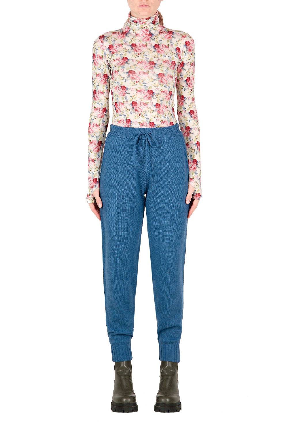 Luisa Beccaria Pantaloni in felpa di lana Convenienza