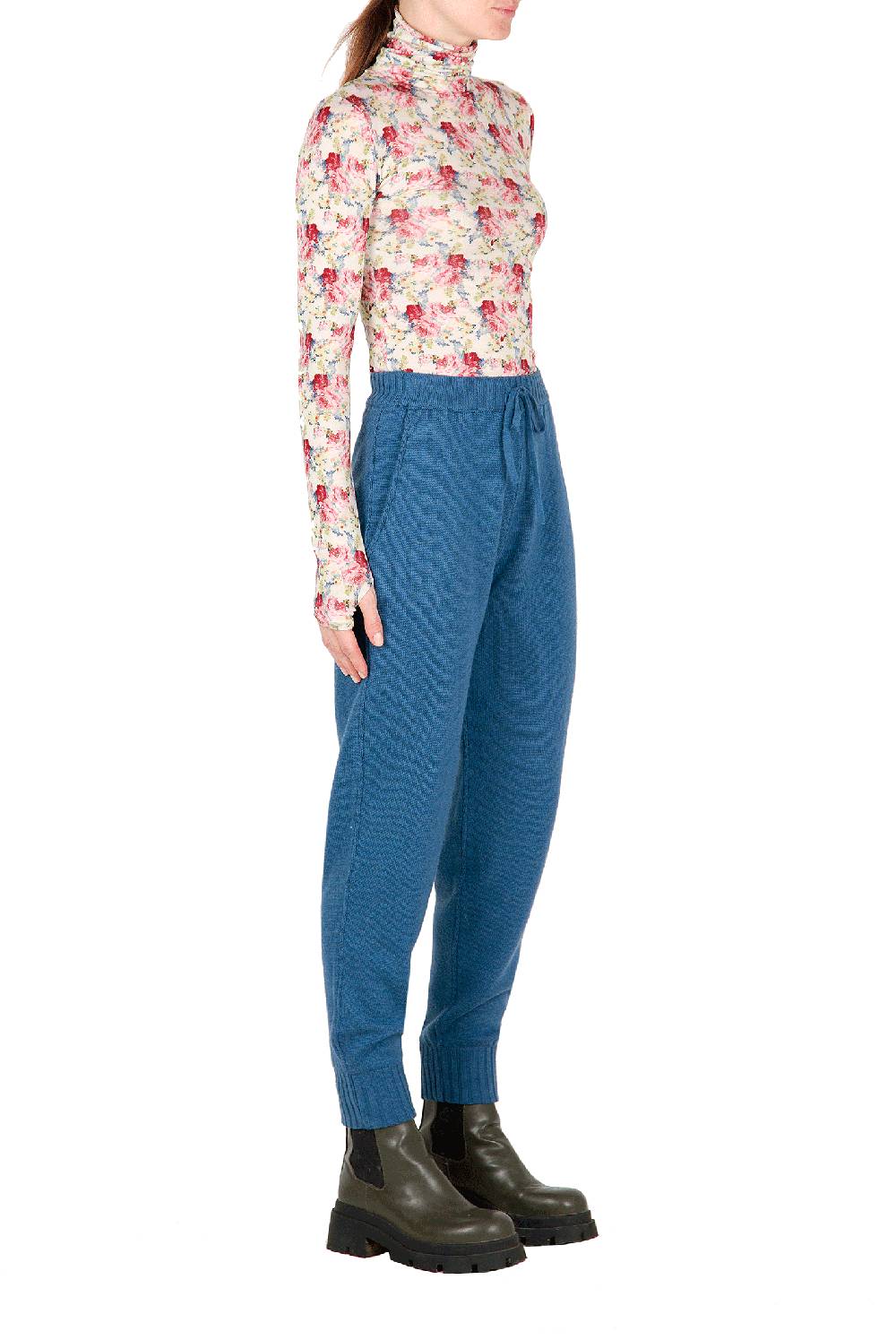 Luisa Beccaria Pantaloni in felpa di lana Convenienza