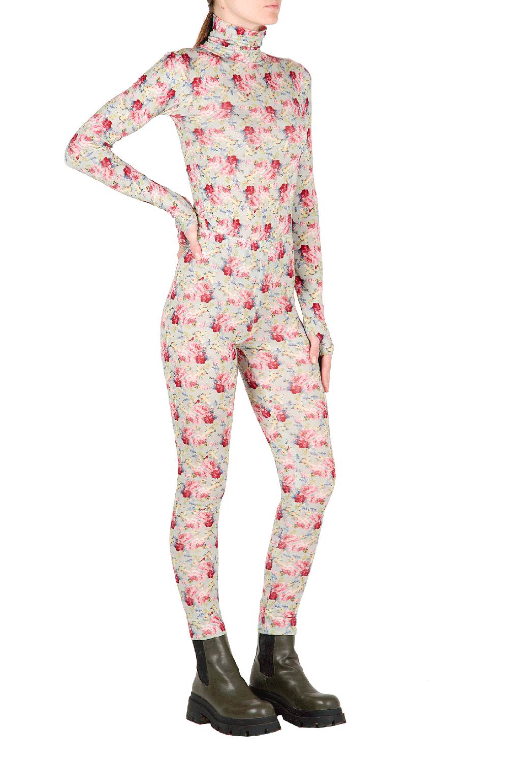 Luisa Beccaria Leggings floreali Saldi Di Fabbrica