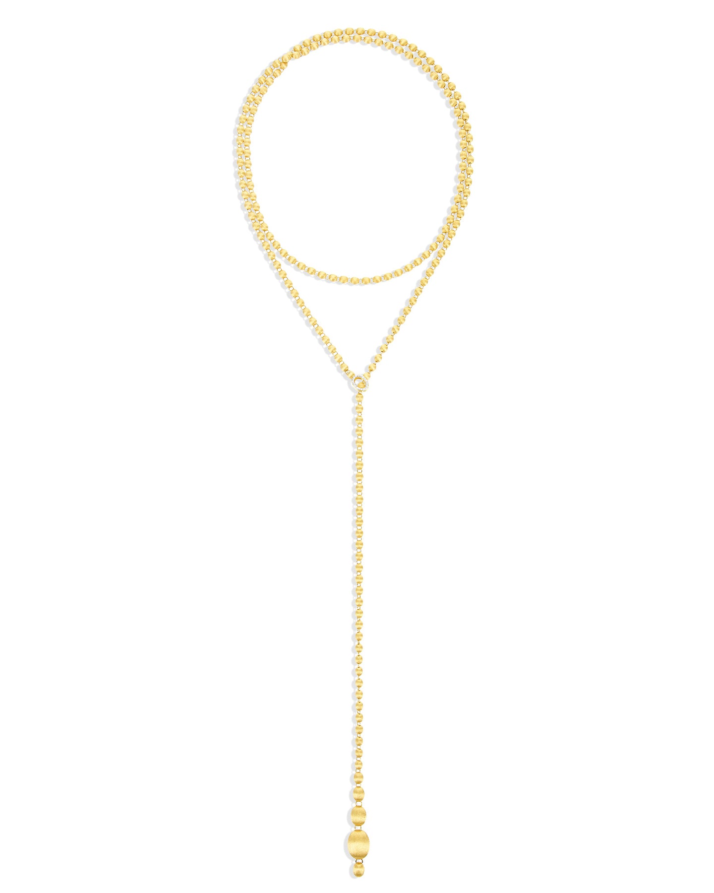 Nanis Collana iconica "IVY slim" convertibile con boules in oro incise a man – Nanis Italian Jewels Offerte