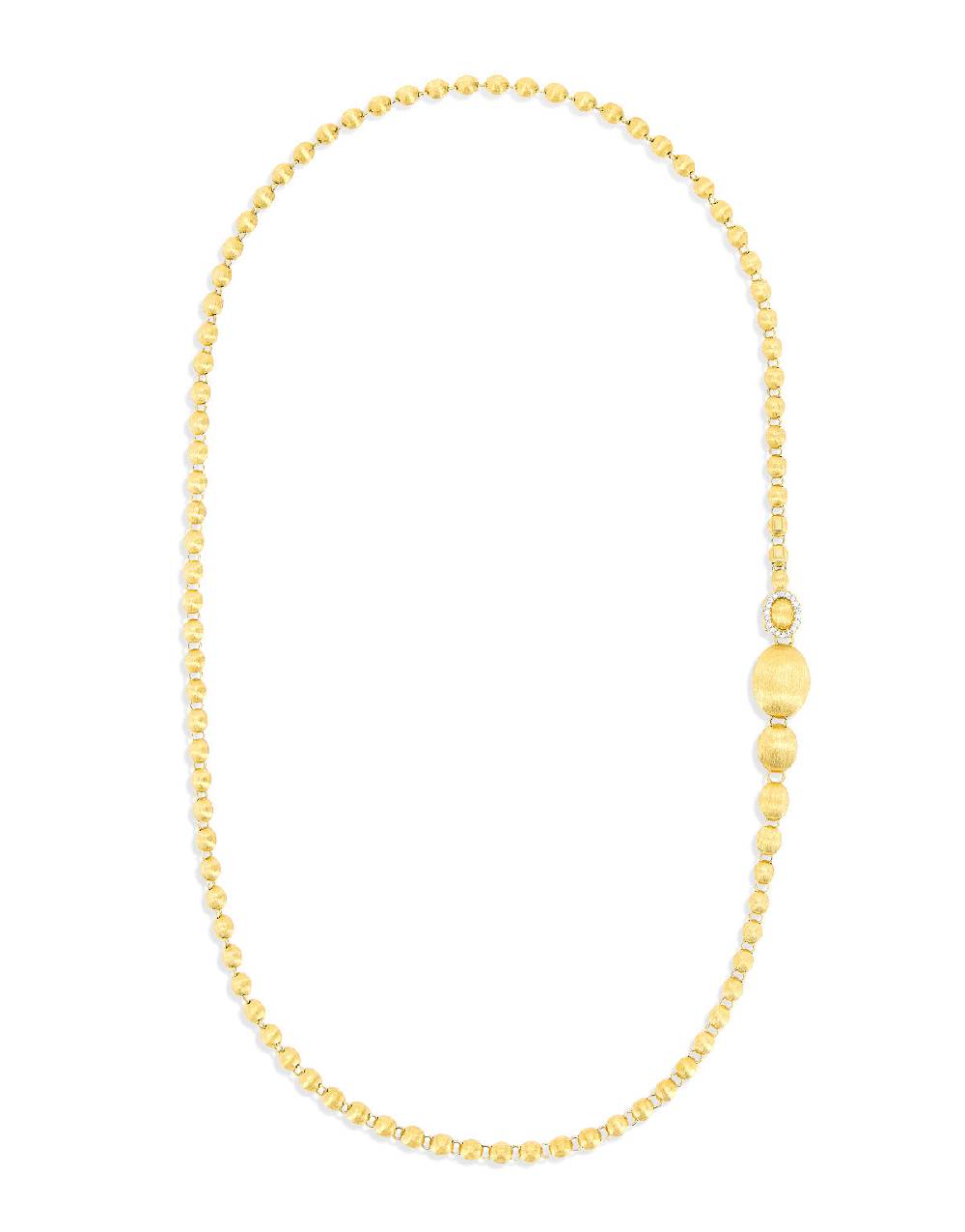 Nanis Collana iconica "IVY" slim convertibile con boules in oro giallo incis – Nanis Italian Jewels Hotsell