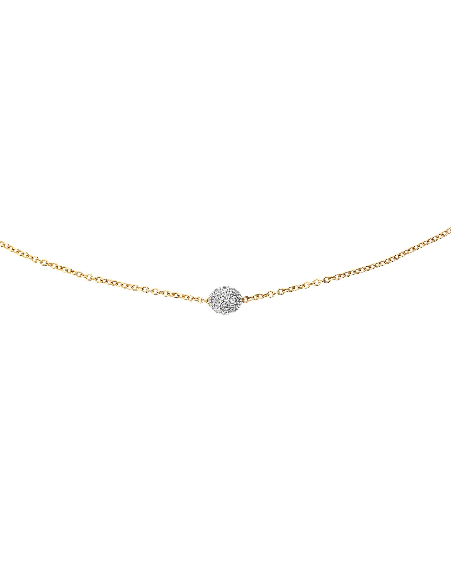 Nanis Collana punto luce "DANCING ÉLITE" in oro e dettaglio in diamanti – Nanis Italian Jewels Negozio