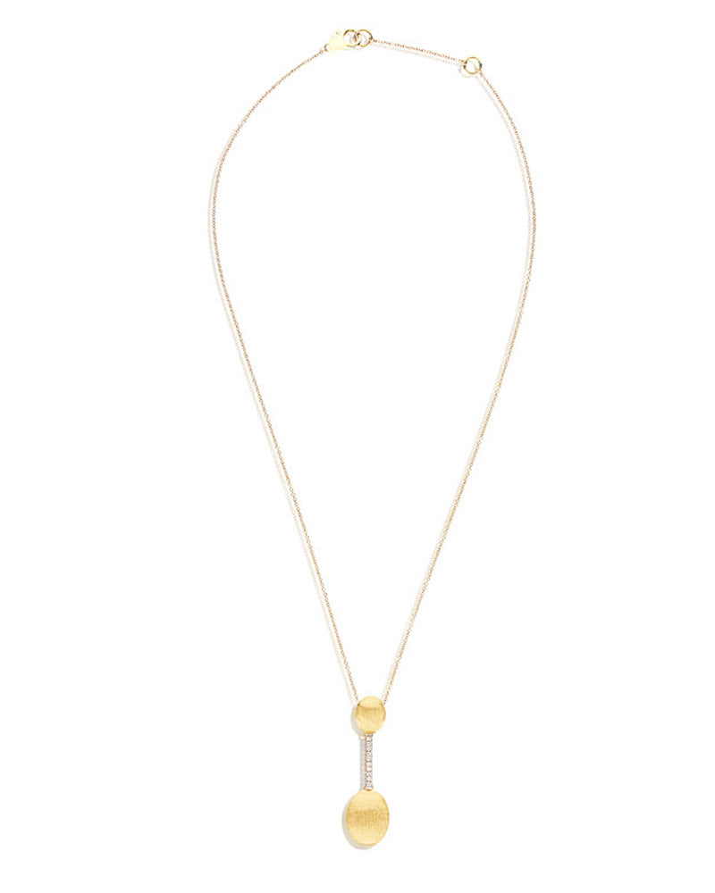Nanis Collana "DANCING ÉLITE" con ciondolo elegante in oro e diamanti – Nanis Italian Jewels Italy
