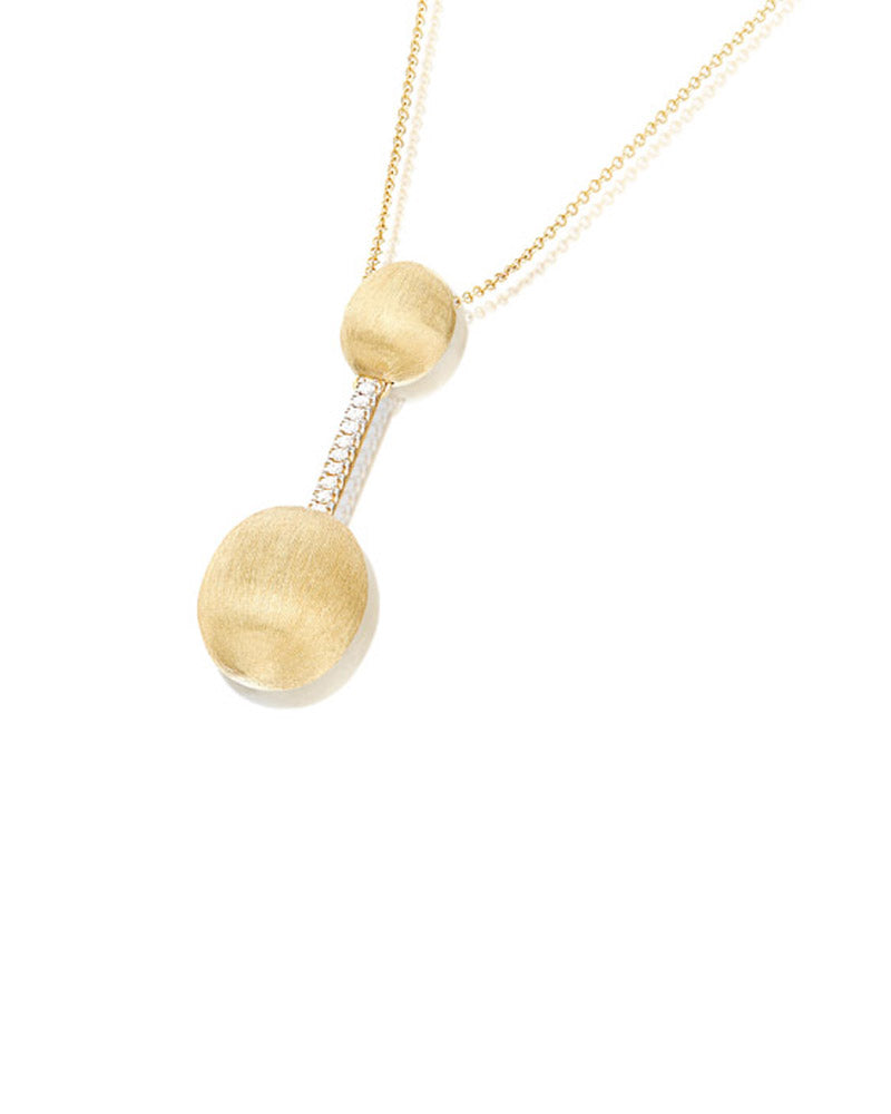 Nanis Collana "DANCING ÉLITE" con ciondolo elegante in oro e diamanti – Nanis Italian Jewels Italy