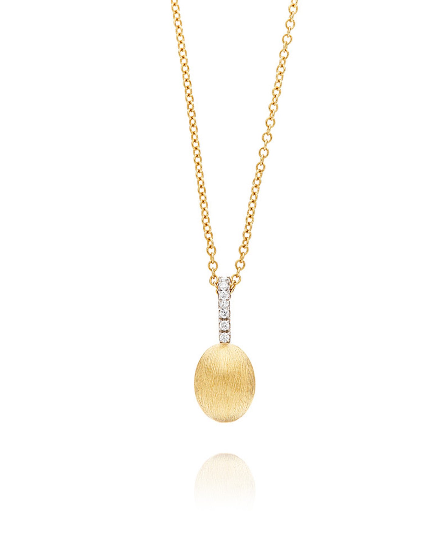 Nanis Collana "DANCING ÉLITE" con pendente piccolo in oro e diamanti – Nanis Italian Jewels