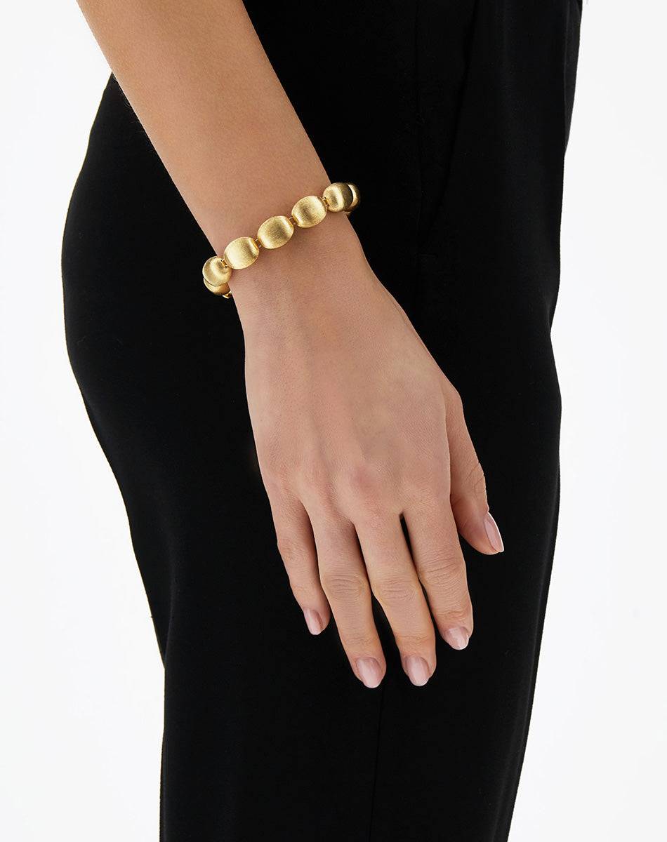 Nanis Bracciale di perle in oro "Muse" (piccolo) – Nanis Italian Jewels Promozione Limitata