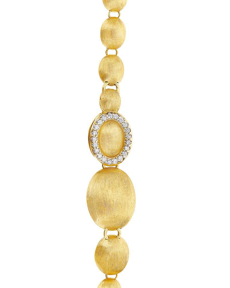 Nanis Bracciale "IVY" con boules grandi in oro e diamanti incise a mano – Nanis Italian Jewels Fino Al -60%
