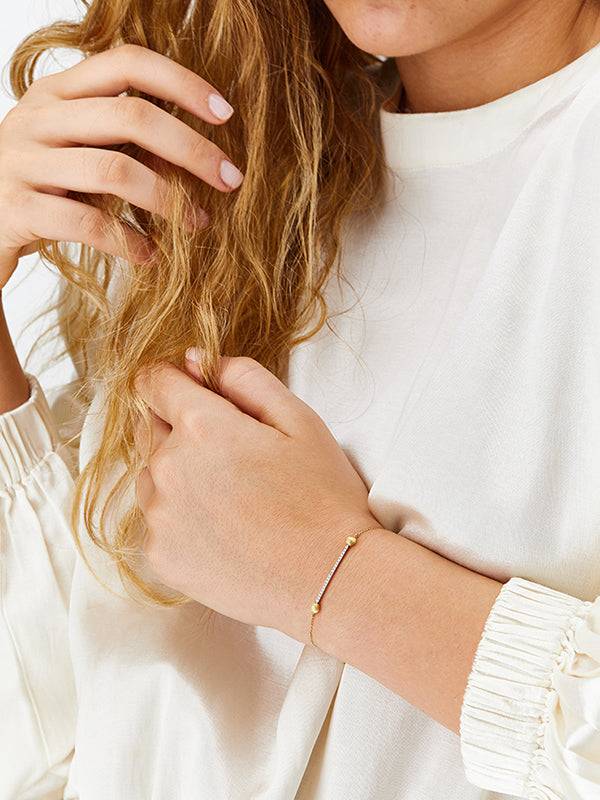 Nanis Bracciale "DANCING ÉLITE" in oro e barrette di diamanti – Nanis Italian Jewels Convenienza