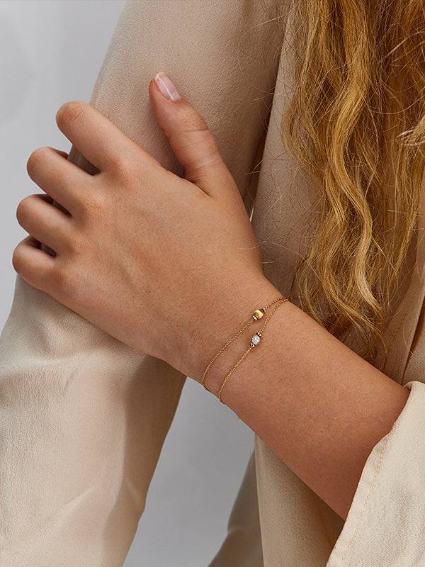 Nanis Bracciale "DANCING ÉLITE" essenziale in oro e diamanti – Nanis Italian Jewels Novità