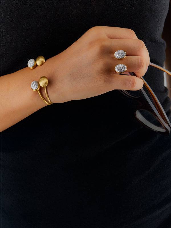 Nanis Bracciale a schiava "BUBBLE" in oro (piccolo) – Nanis Italian Jewels Outlet