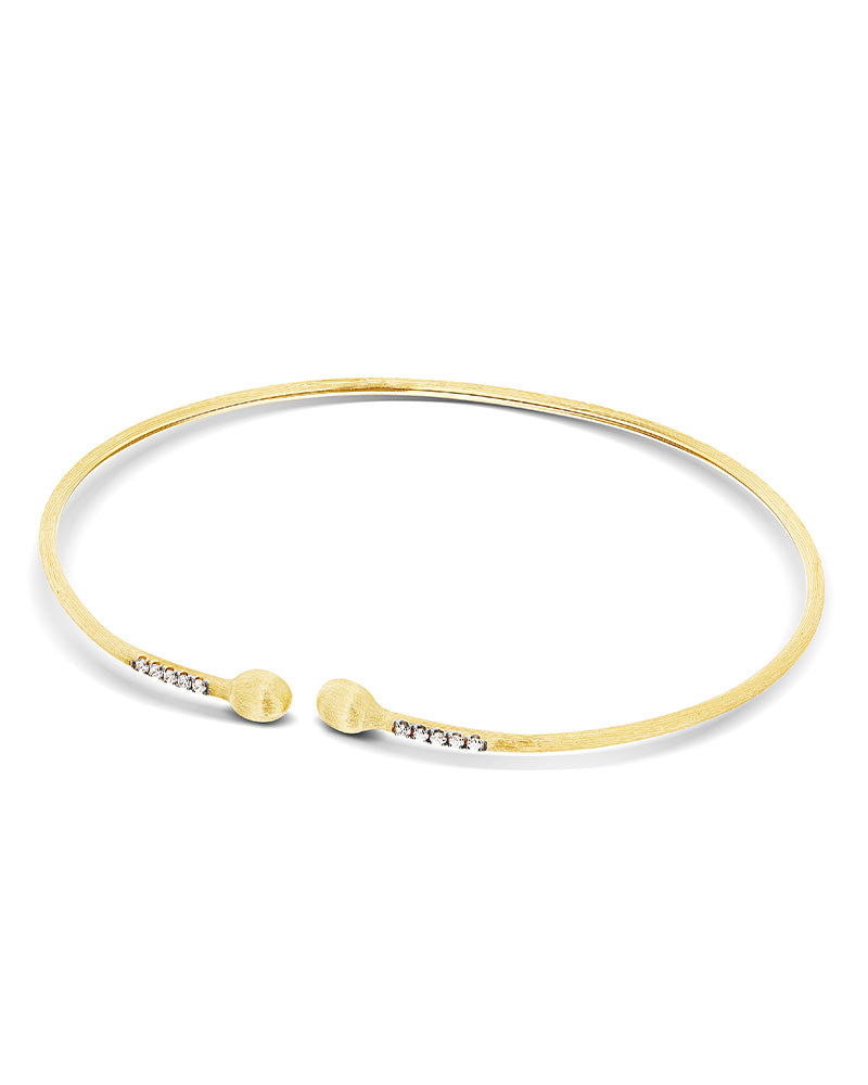 Nanis Bracciale a schiava "DANCING ÉLITE" essenziale inciso a mano in oro e – Nanis Italian Jewels Offerte