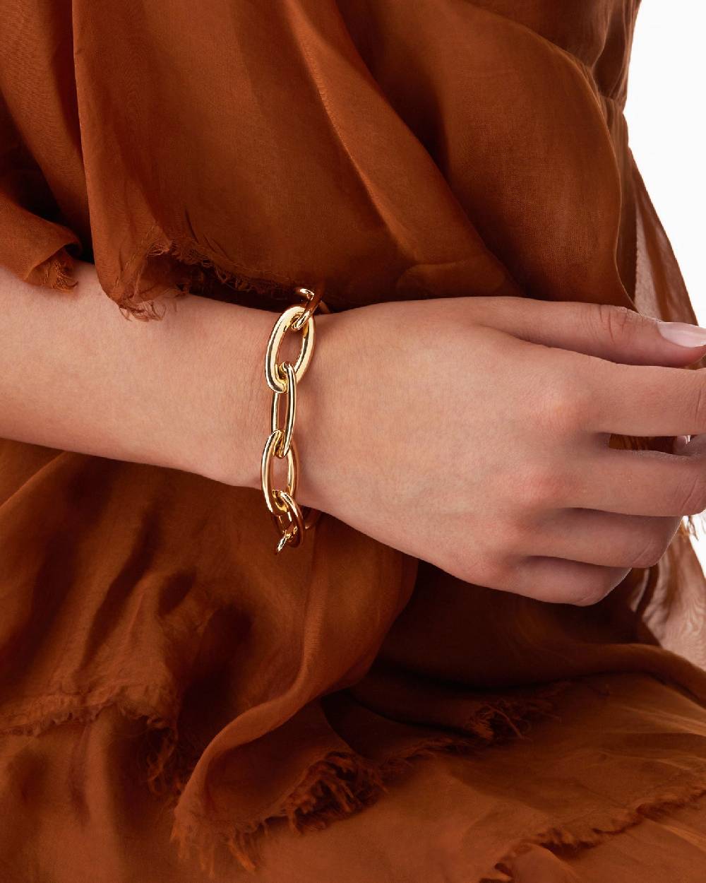 Nanis Bracciale "LIBERA ICON" con catena in oro rosa – Nanis Italian Jewels Saldi Di Fabbrica