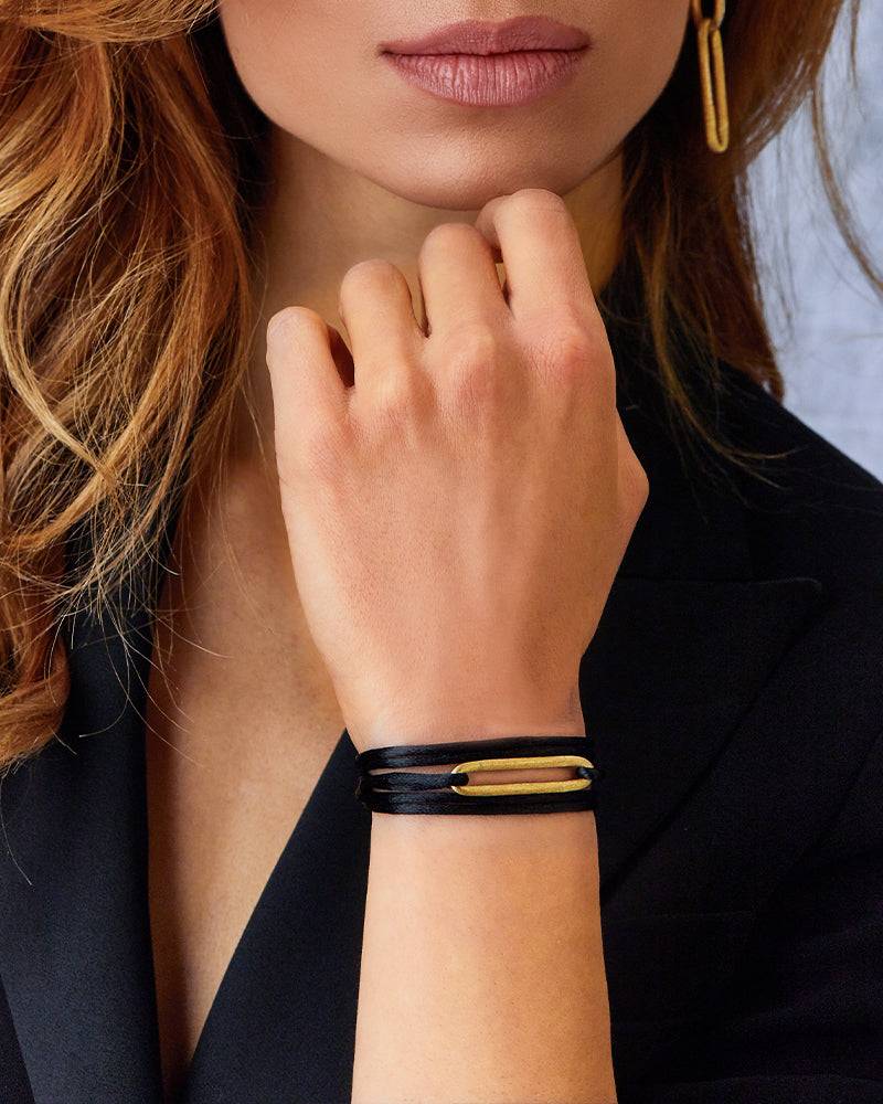 Nanis Bracciale collana "LIBERA SOUL" con elemento in oro – Nanis Italian Jewels Vendite Flash
