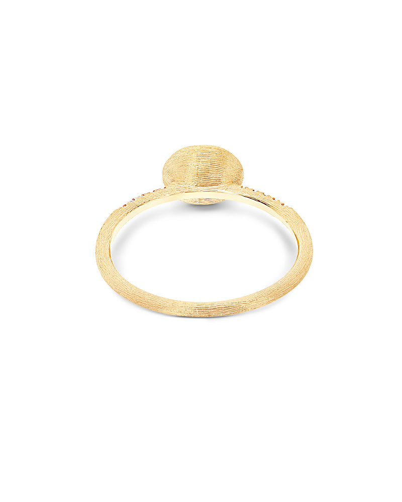 Nanis Anello "DANCING ÉLITE" con boule in oro incisa a mano e pavé di diaman – Nanis Italian Jewels Italia