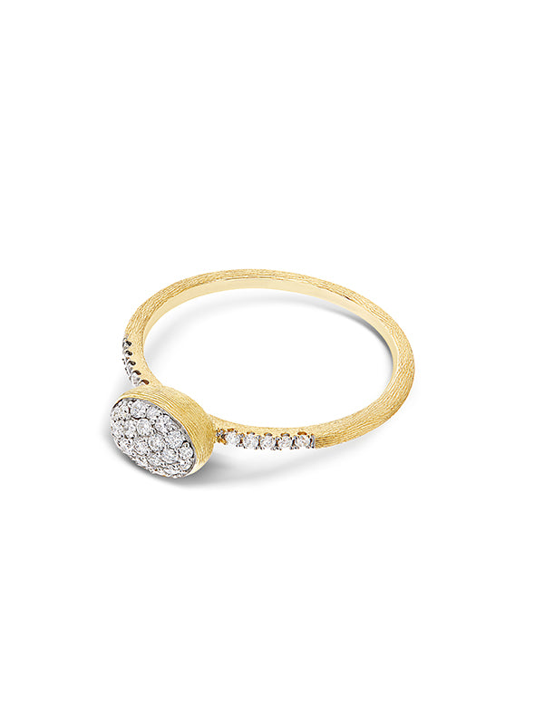 Nanis Anello di fidanzamento "DANCING ÉLITE" romantico in oro e diamanti (ba – Nanis Italian Jewels Nuovo