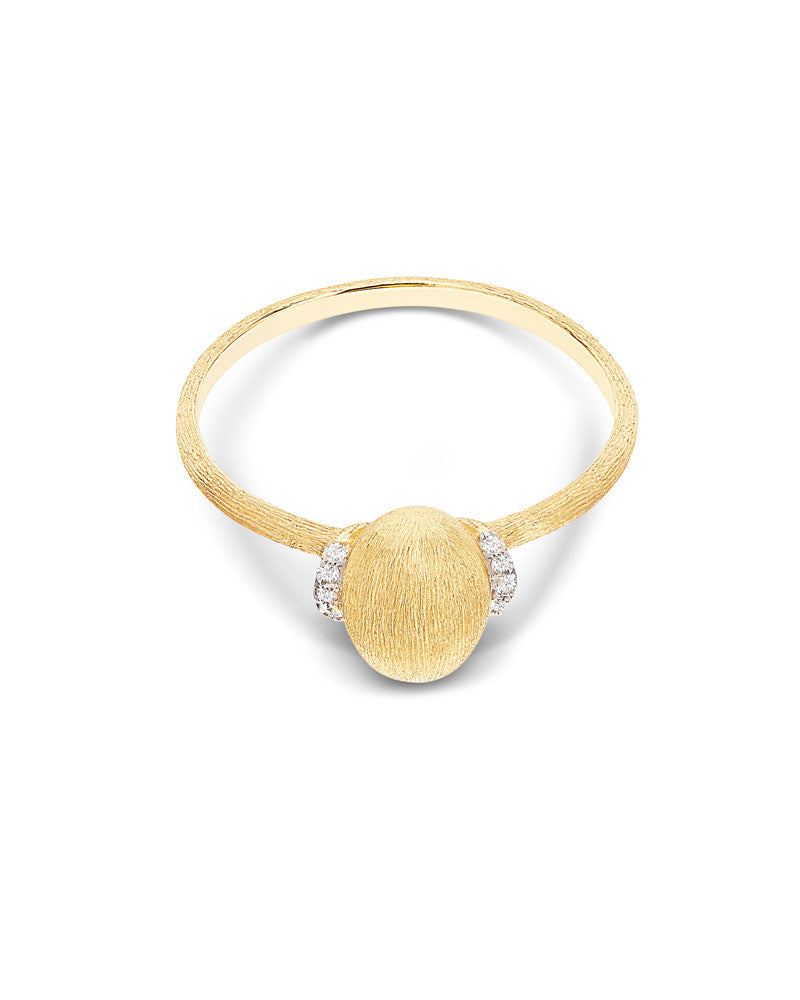 Nanis Anello "DANCING ÉLITE" con boule in oro e accenti di diamante (piccolo – Nanis Italian Jewels Pezzi Unici