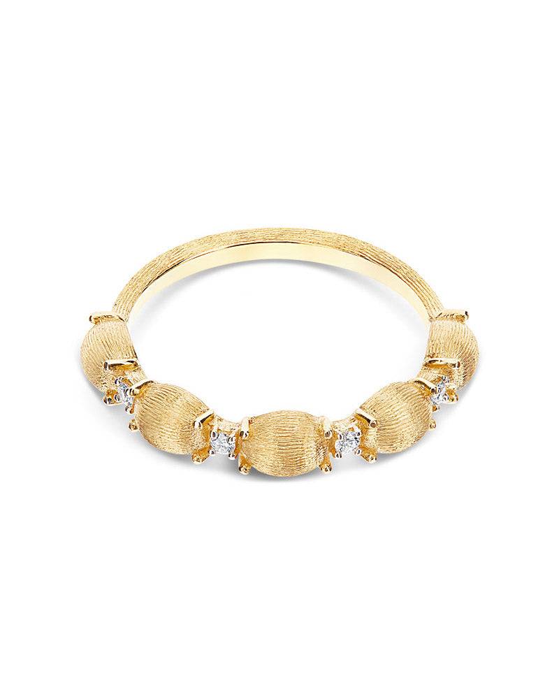 Nanis Anello "DANCING ÉLITE" con diamanti e boules piccole in oro – Nanis Italian Jewels Fino Al -60%
