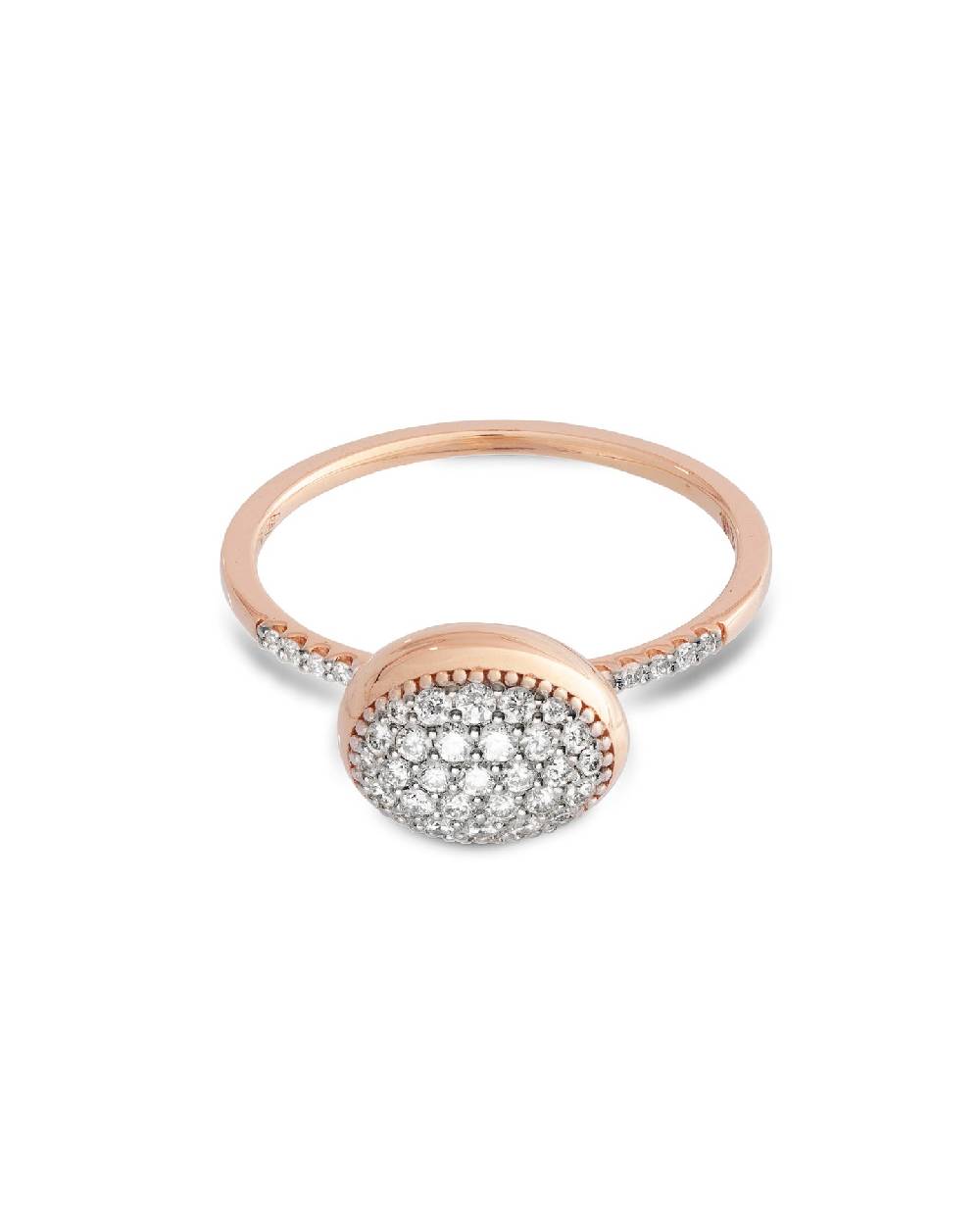 Nanis Anello di fidanzamento "DANCING ÉLITE" romantico in oro rosa e diamant – Nanis Italian Jewels 2025