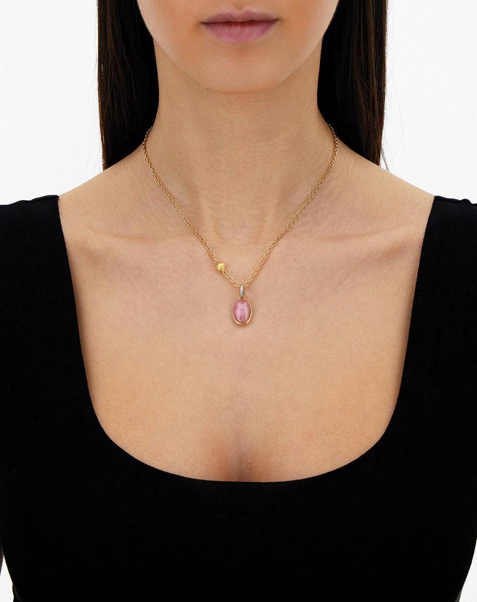 Nanis Charm Rosolio "Boules" in oro inciso, diamanti, cristallo di rocca, qu – Nanis Italian Jewels Acquista Ora