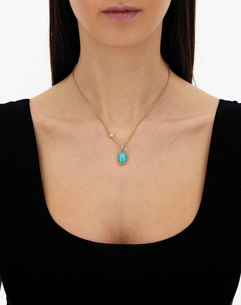 Nanis Charm Anice "Boules" in oro inciso, diamanti, cristallo di rocca e ama – Nanis Italian Jewels Novità