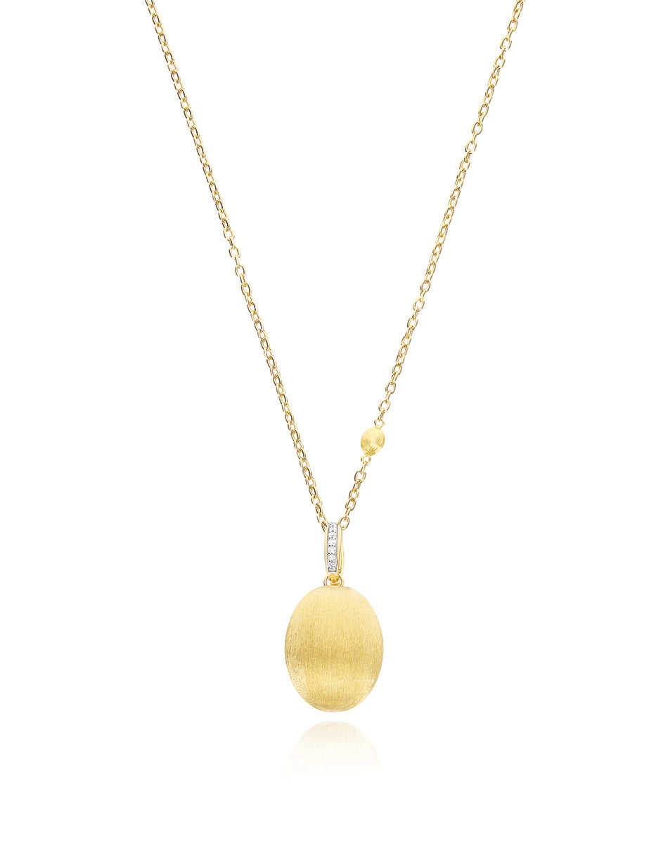 Nanis Charm "Boules" in oro inciso e diamanti (grande) – Nanis Italian Jewels Offerta speciale