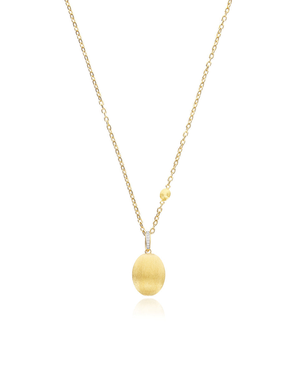 Nanis Charm "Boules" in oro inciso e diamanti (medio) – Nanis Italian Jewels Offerta
