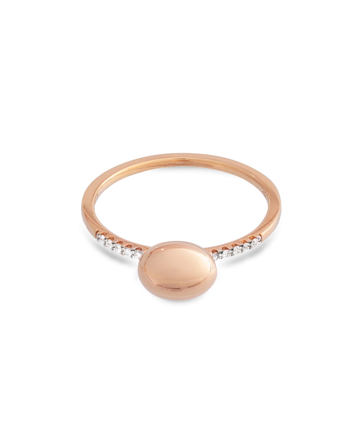 Nanis Anello "DANCING ÉLITE" con boule in oro rosa e diamanti (baby) – Nanis Italian Jewels Fino Al -60%