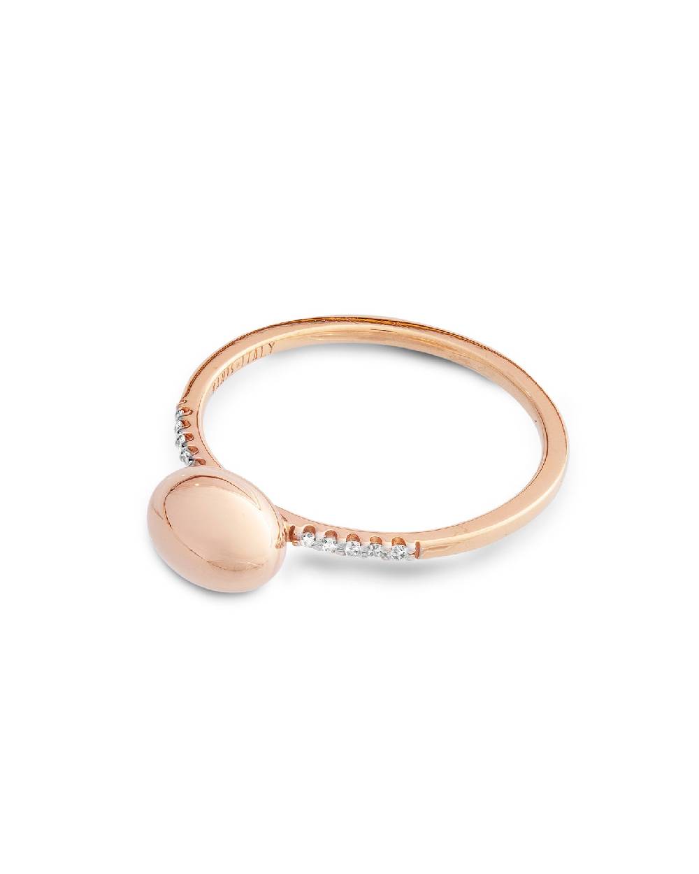 Nanis Anello "DANCING ÉLITE" con boule in oro rosa e diamanti (baby) – Nanis Italian Jewels Fino Al -60%