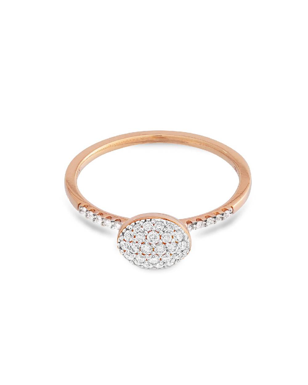 Nanis Anello di fidanzamento "DANCING ÉLITE" romantico in oro rosa e diamant – Nanis Italian Jewels Affare Del Giorno