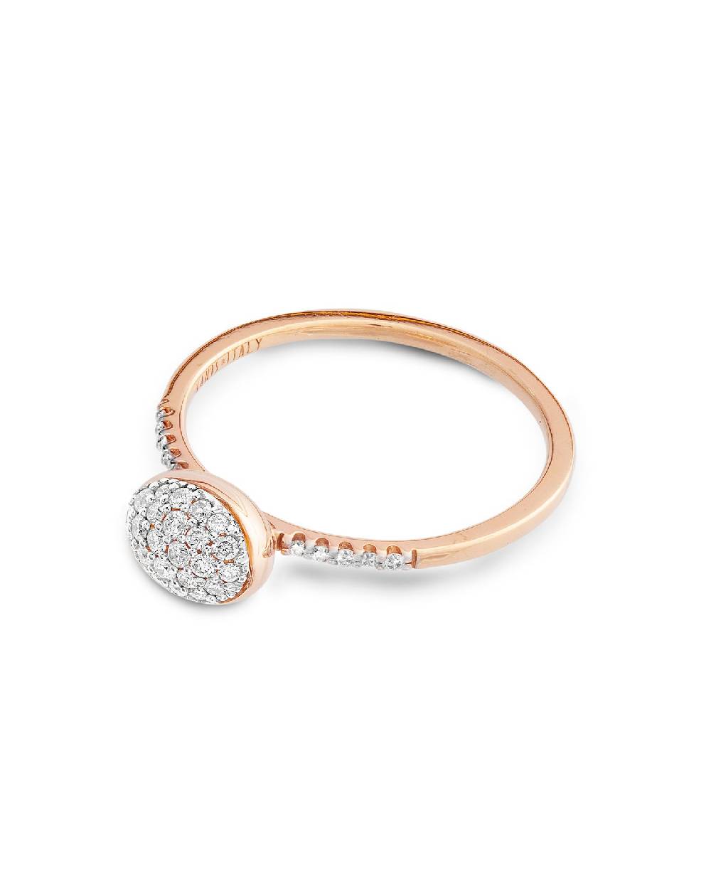 Nanis Anello di fidanzamento "DANCING ÉLITE" romantico in oro rosa e diamant – Nanis Italian Jewels Affare Del Giorno