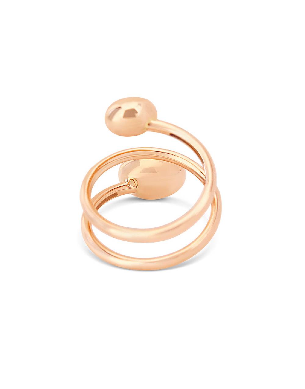 Nanis Anello contrariè "DANCING ÉLITE" in oro rosa e diamanti – Nanis Italian Jewels Sottocosto