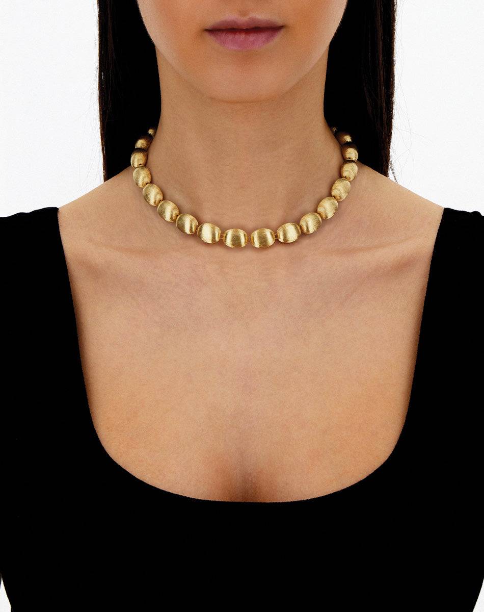 Nanis Collana di perle in oro "Muse" (piccola) – Nanis Italian Jewels Online