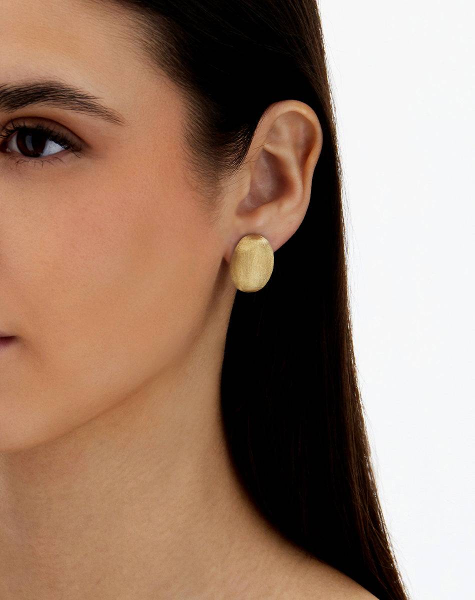 Nanis Orecchini di perle a lobo in oro "Muse" (medi) – Nanis Italian Jewels Offerte