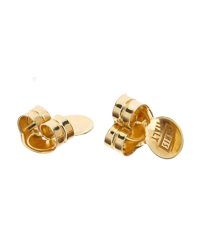 Nanis Orecchini "NUVOLE" con boules degradè grandi in oro incise a mano – Nanis Italian Jewels Nuovo