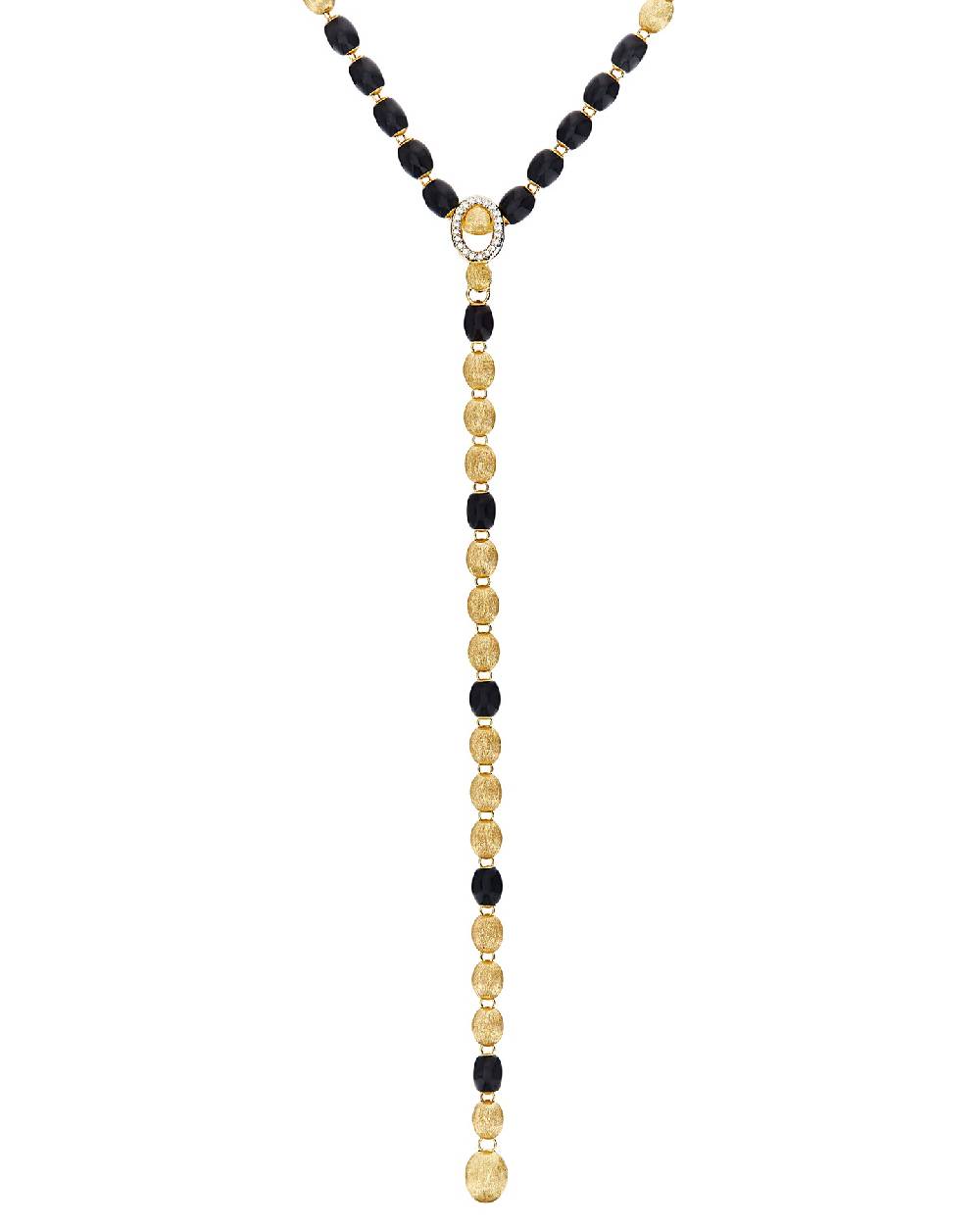 Nanis Bracciale IVY "MYSTERY BLACK" con boules in oro, diamanti e onice nero – Nanis Italian Jewels Pezzi Unici