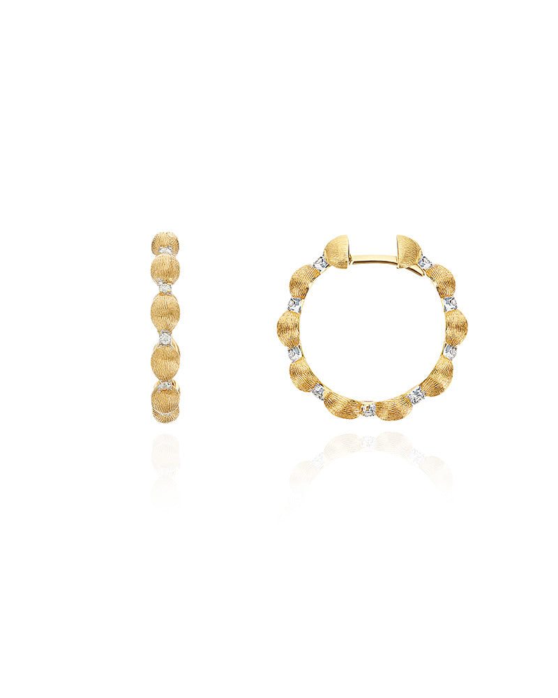 Nanis Orecchini a cerchio "DANCING ÉLITE" in oro e diamanti – Nanis Italian Jewels Hotsell