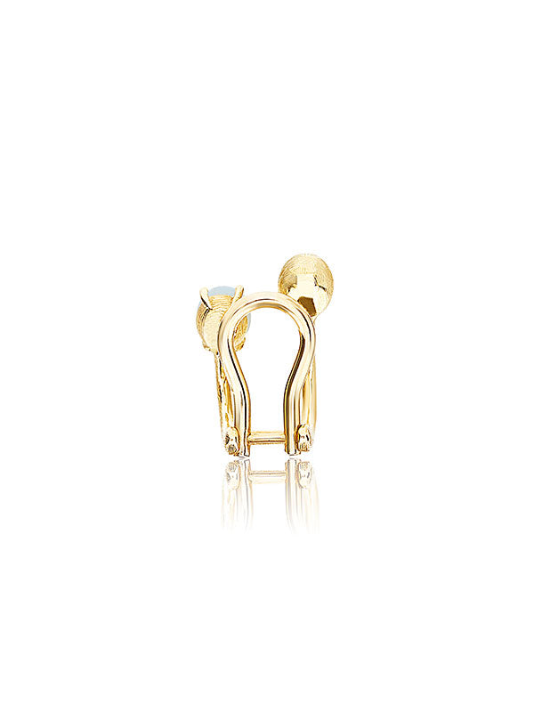 Nanis Ear cuff "AZURE" in oro e acquamarina – Nanis Italian Jewels Consegna Veloce