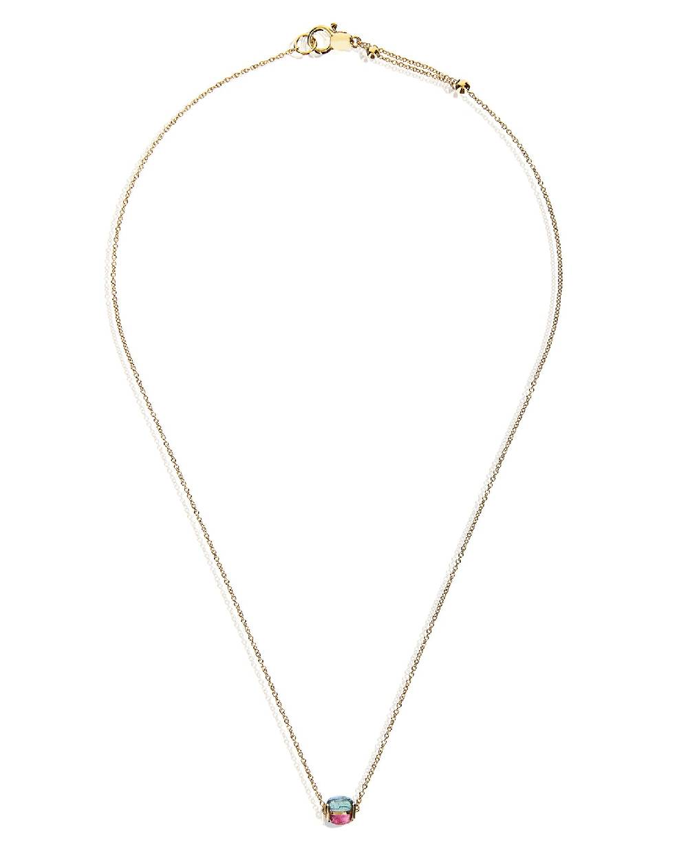 Nanis Choker cabochon "DANCING TOURMALINES" in oro e doppia tormalina colora – Nanis Italian Jewels Qualità