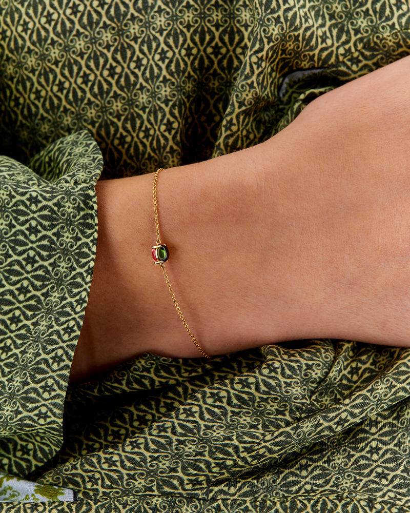 Nanis Bracciale "DANCING TOURMALINES" in oro e tormaline colorate – Nanis Italian Jewels Vendita
