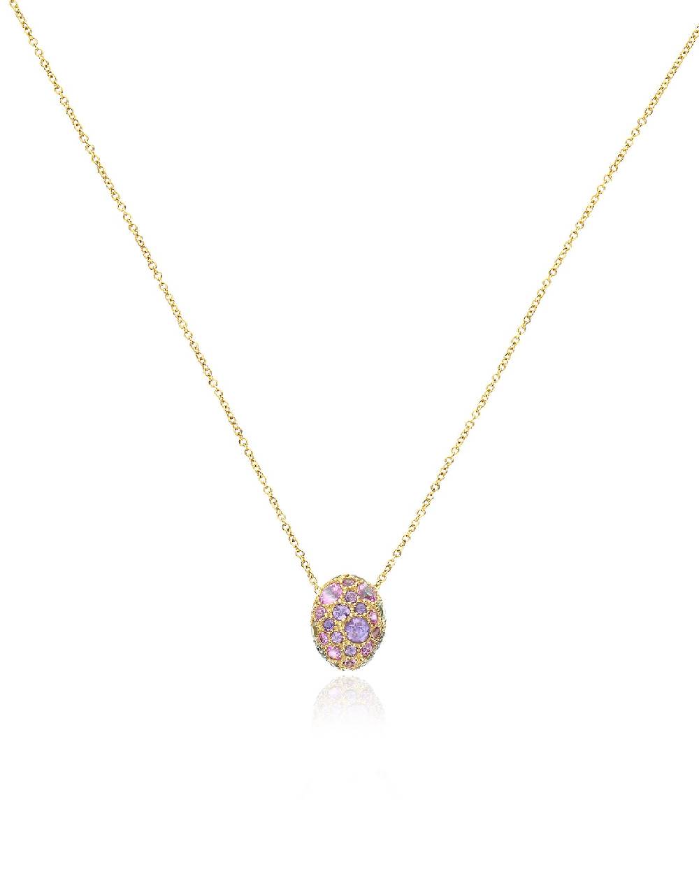 Nanis Collana "DANCING REVERSE" double face con ciondolo in oro, diamanti, t – Nanis Italian Jewels Saldi Di Fabbrica