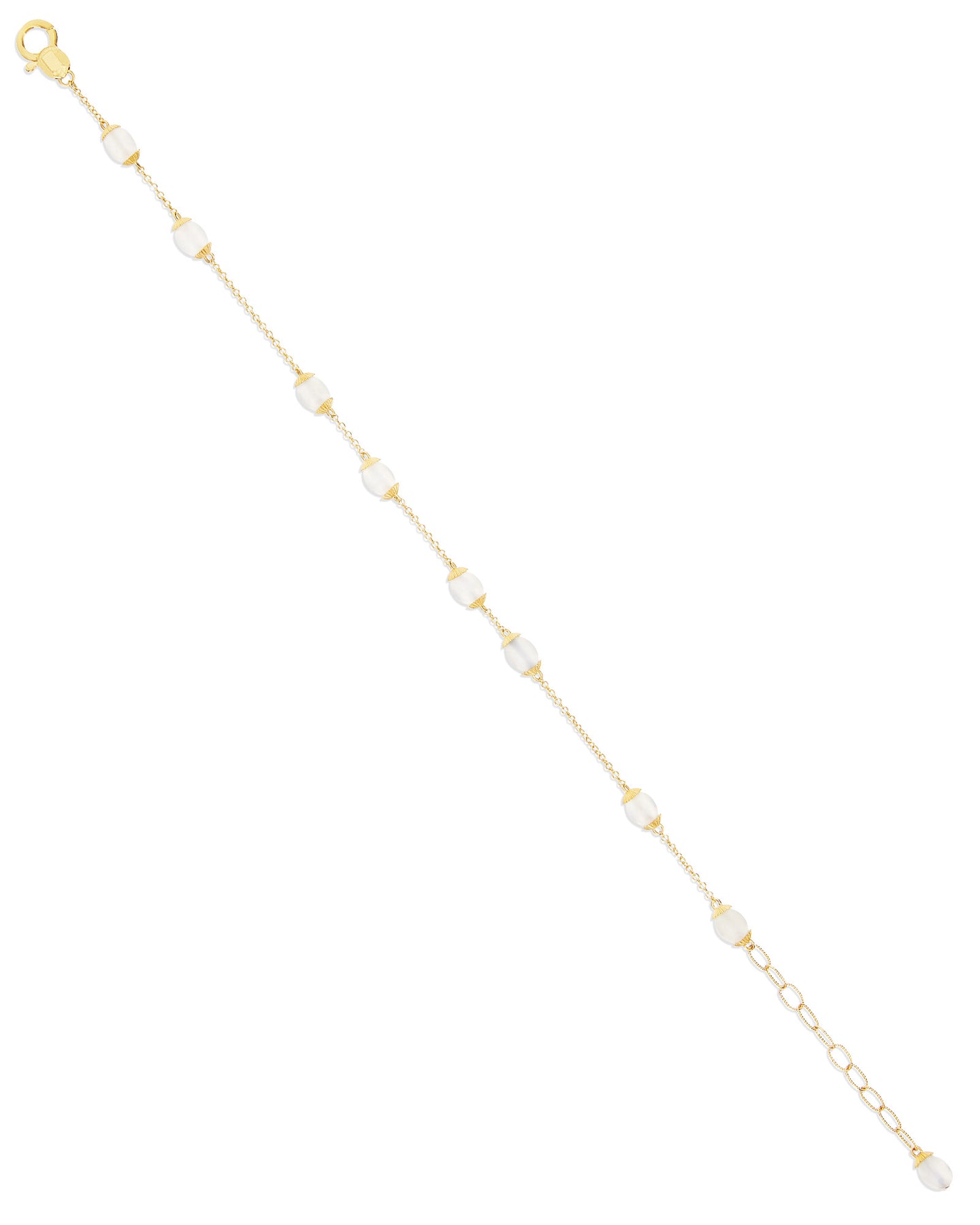 Nanis Bracciale "WHITE DESERT" in oro e pietra di luna – Nanis Italian Jewels Comprare a buon mercato