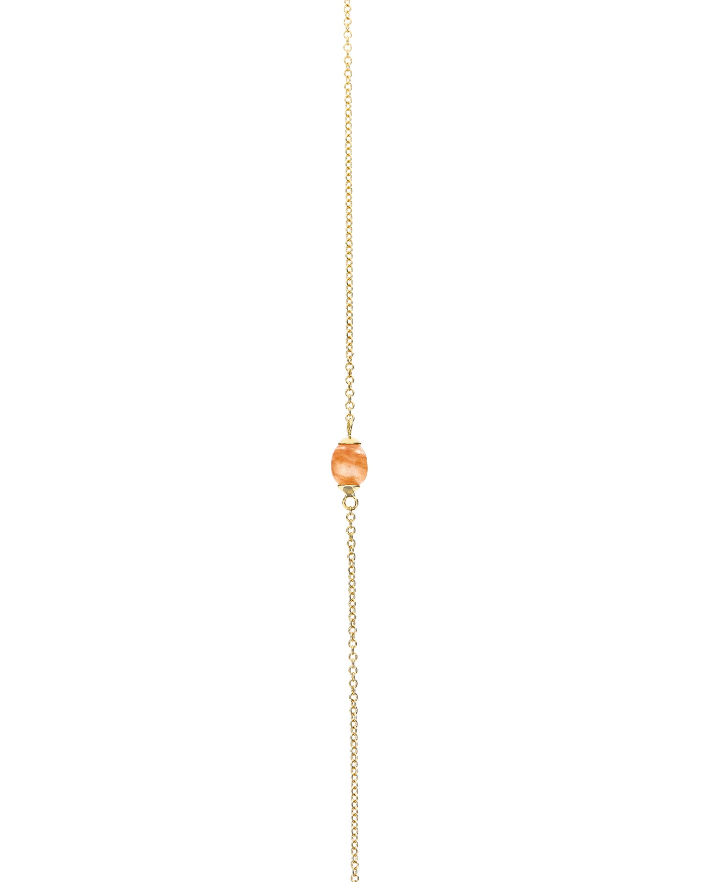 Nanis Collana "PETRA" in oro e avventurina arancione (corta) – Nanis Italian Jewels Italia