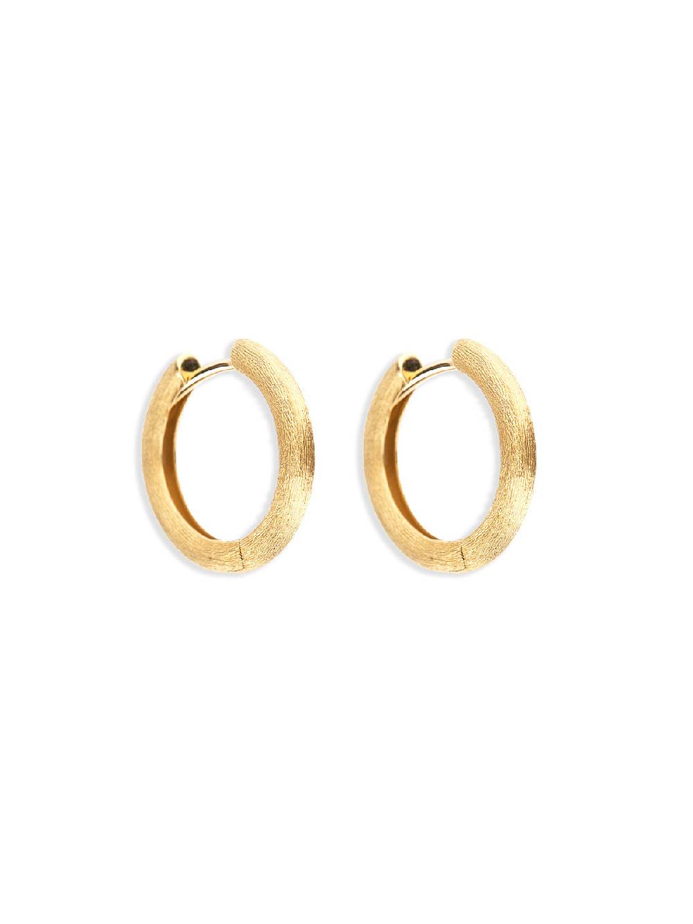 Nanis Orecchini a cerchio grandi "LIBERA" in oro – Nanis Italian Jewels Convenienza