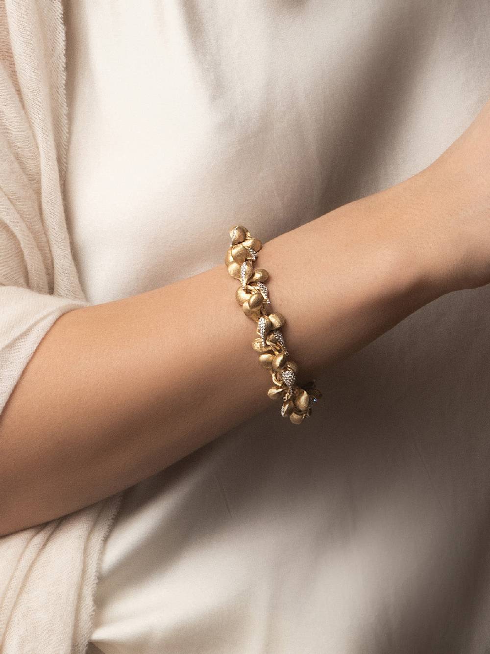 Nanis Bracciale statement "TRASFORMISTA" in oro e diamanti – Nanis Italian Jewels Online