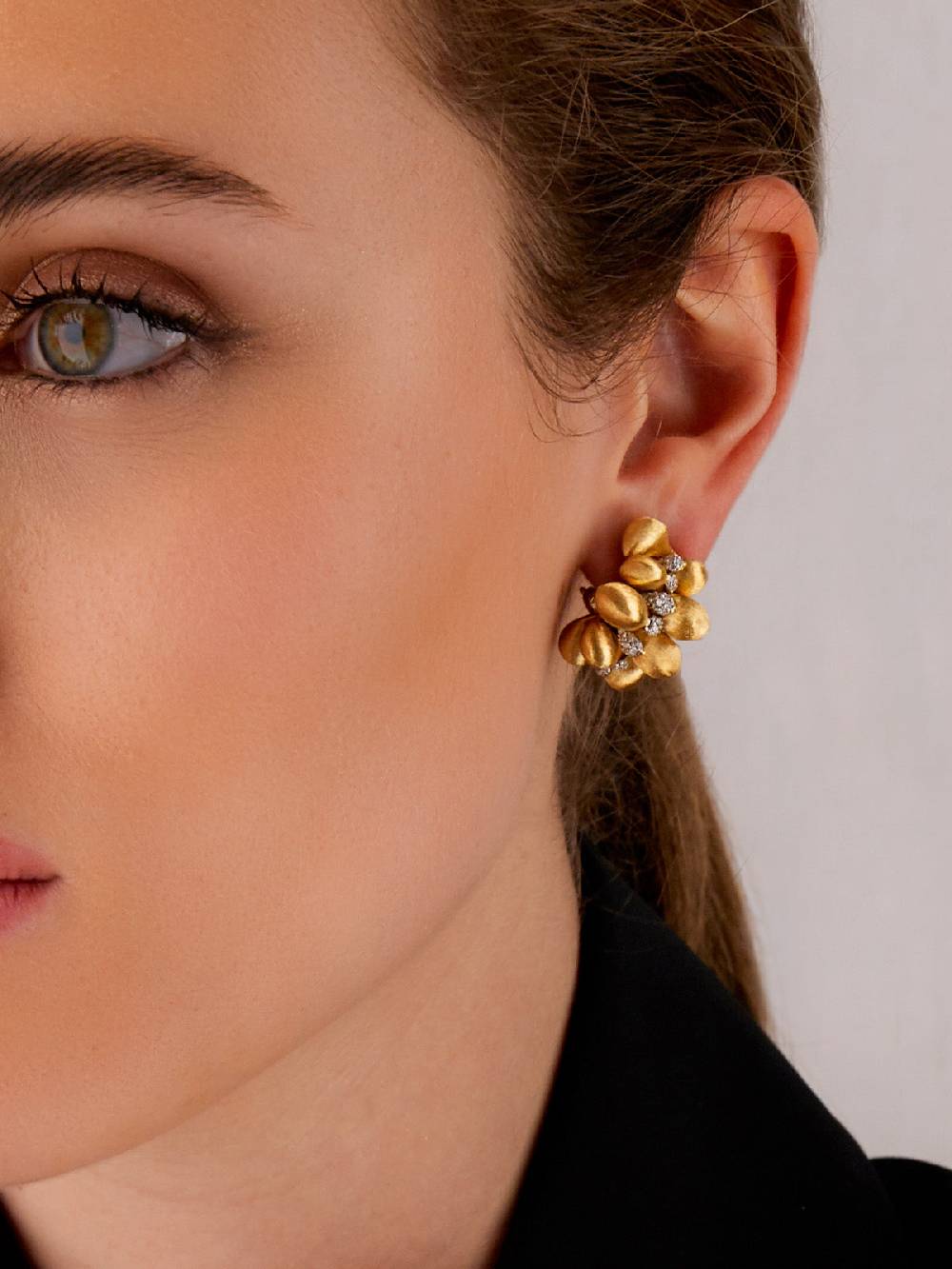 Nanis Orecchini iconici "TRASFORMISTA" in oro e diamanti – Nanis Italian Jewels Offerte
